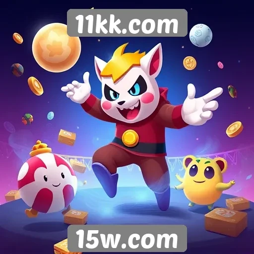 Destaques dos jogos disponíveis em 11kk.com